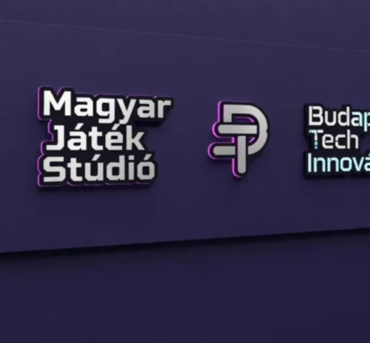 Magyar játék- és technológiai cégek logói