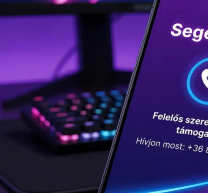 Segélyvonalat jelképező ikon